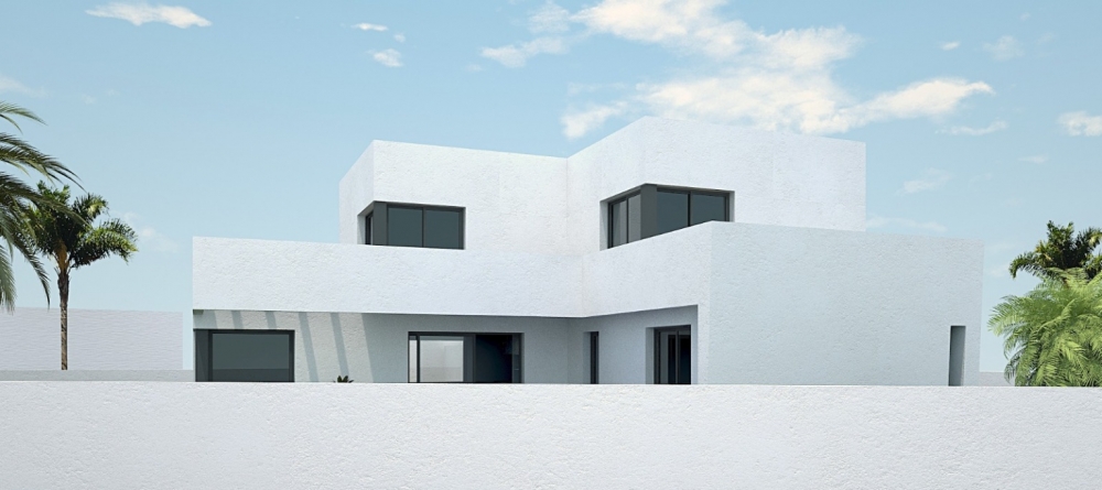 Under-Construction 4-Bedroom Villa with Famara Cliffs Views – El Cuchillo – photo 3