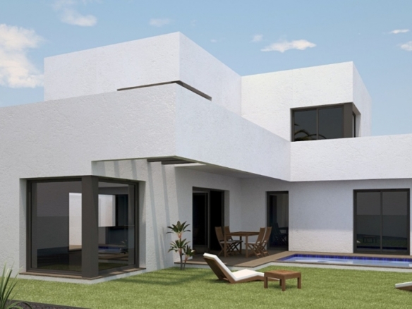 Under-Construction 4-Bedroom Villa with Famara Cliffs Views – El Cuchillo – photo 1