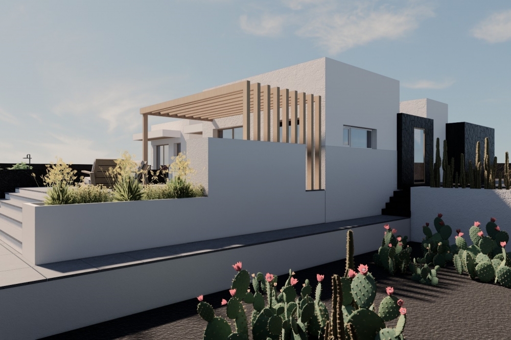 Land with Single-Family Home Project and Swimming Pool in Costa Teguise – photo 3