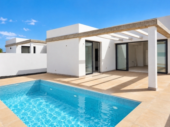 Brand New 3 Bedroom Detached Villa with Private Pool in Playa Blanca – photo 1